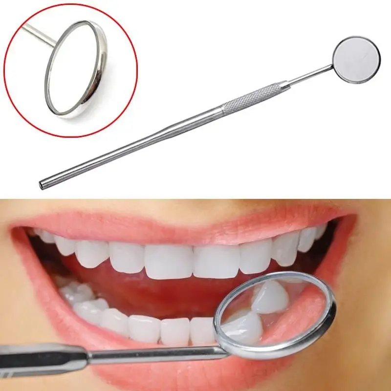 

Стоматологическое зеркало, стоматологический Ручной инструмент из нержавеющей стали для чистки зубов, гигиенический комплект, инструмент,...