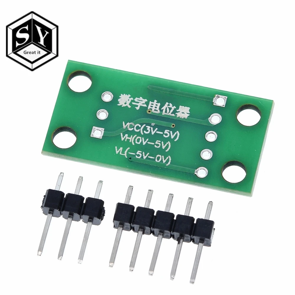 Шт. Great IT X9C103S цифровой потенциометр плата модуль DC3V-5V для Arduino