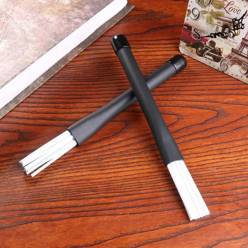 2 шт./компл. выдвижные нейлоновые джазовые ударные щетки 23 см барабанные палочки