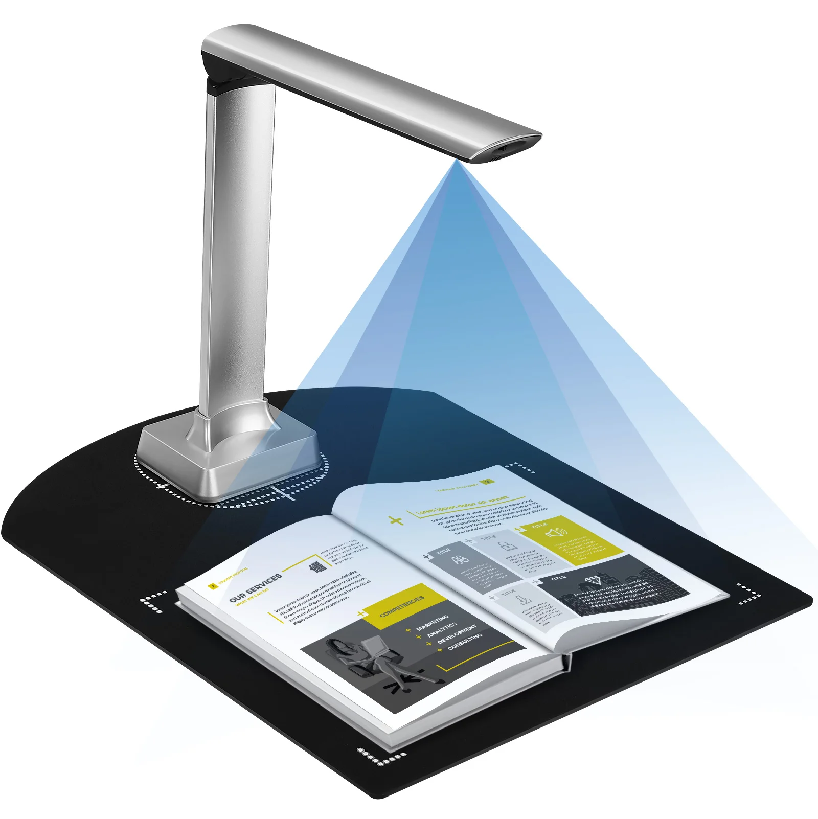 10 миллионов пикселей камера для документов портативный сканер высокой четкости