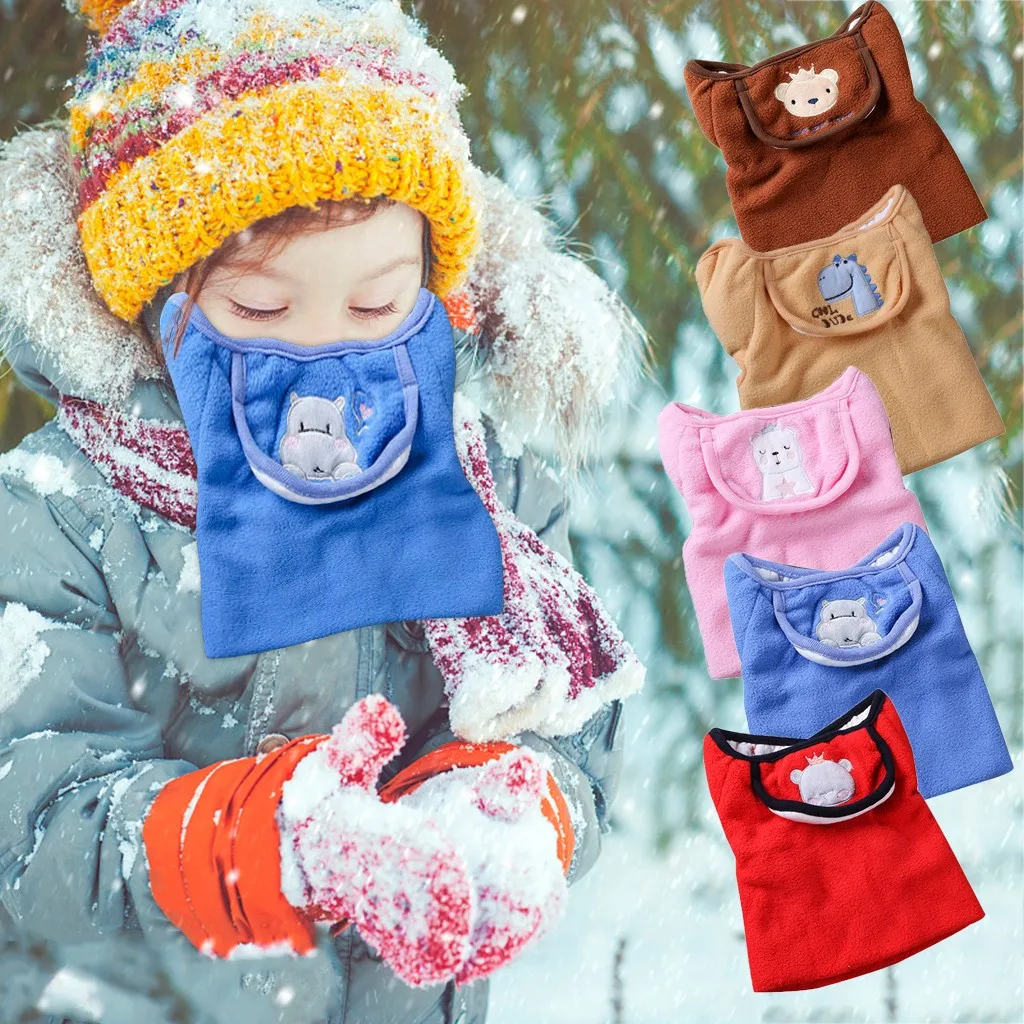 Зимняя шапка для малышей 2020 теплая маска мальчиков шапочка ветрозащитная