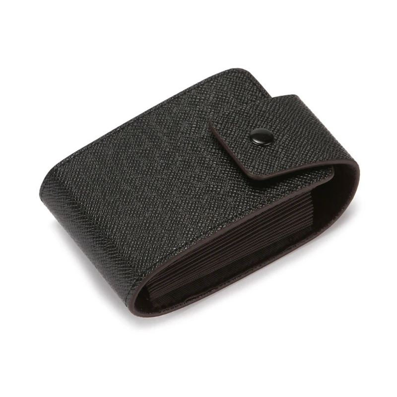 

PU Leather Business ID Credit Card Holder Pocket Case Purse Multifunctional Wallet Organizer for Men Women