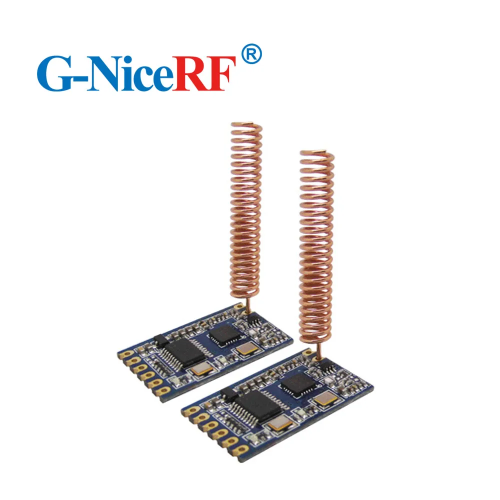 Модуль беспроводного приемопередатчика с интерфейсом TTL 100 мВт 433 МГц 2 шт. +