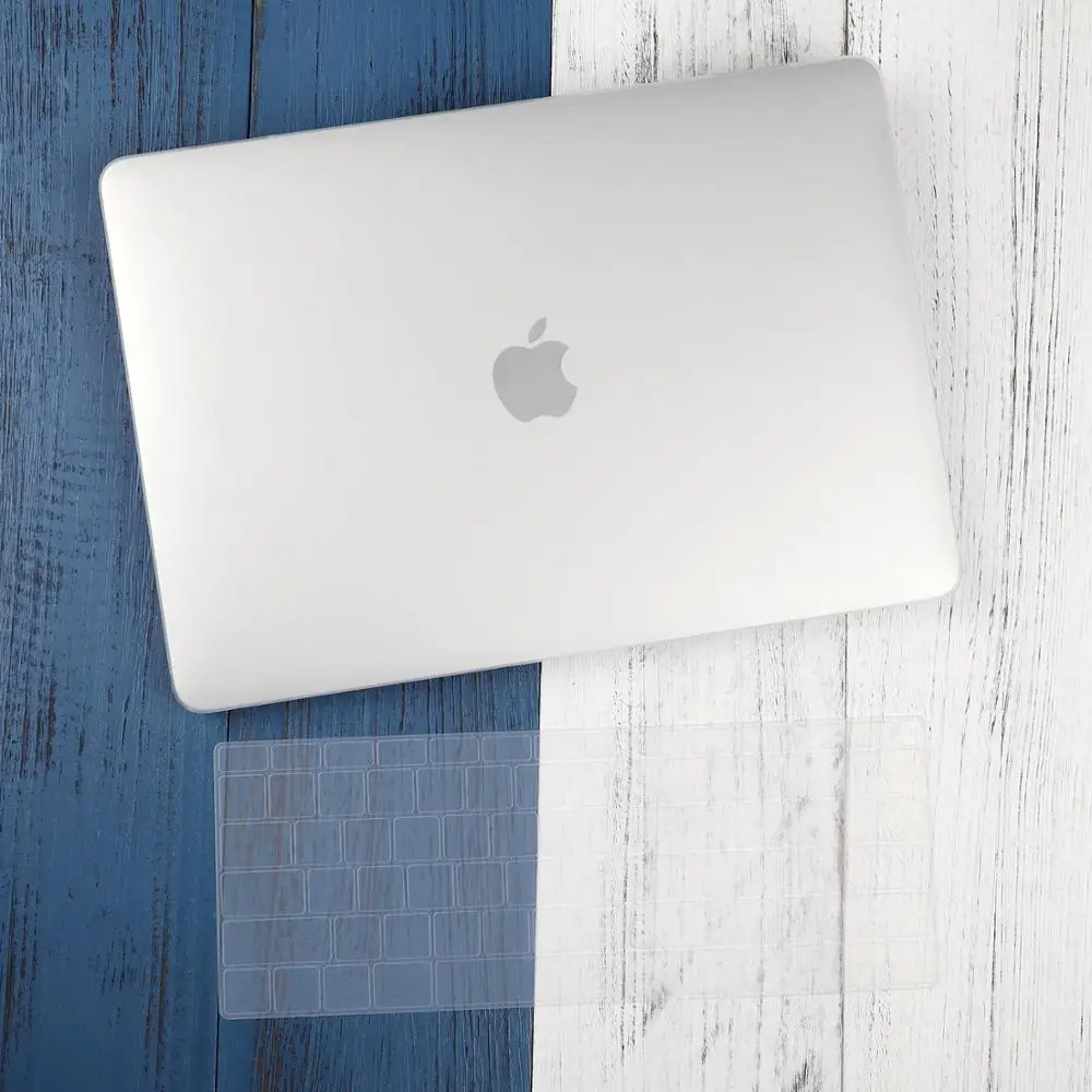 Matte clear Матовый кристально прозрачный чехол для Mac book Air Pro retina 11 12 13 15 16 Touch Bar A2141 A2159 New Air 13 A1932 чехол - Цвет: Matte clear