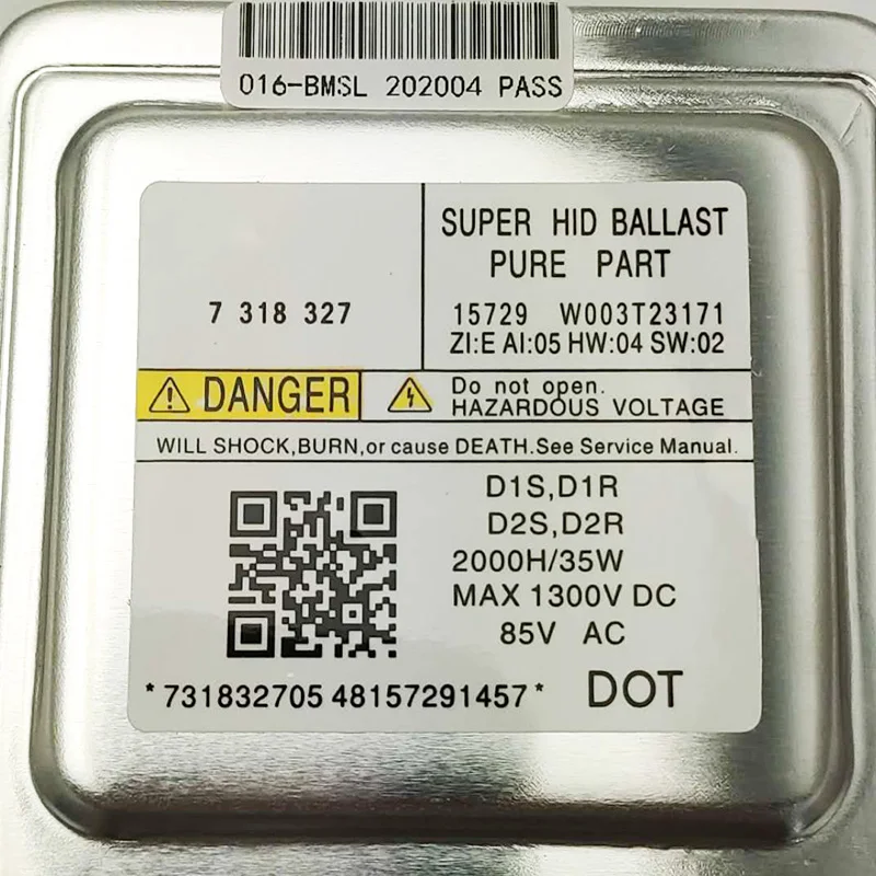 SHUOKE 1 шт. 7318327 HID Балласт D1S D1R D2S D2R 731832705 48157291457 для BMW E84 E90 E91 F01 F10 X1 Z4 3 5 7 X5 Series |