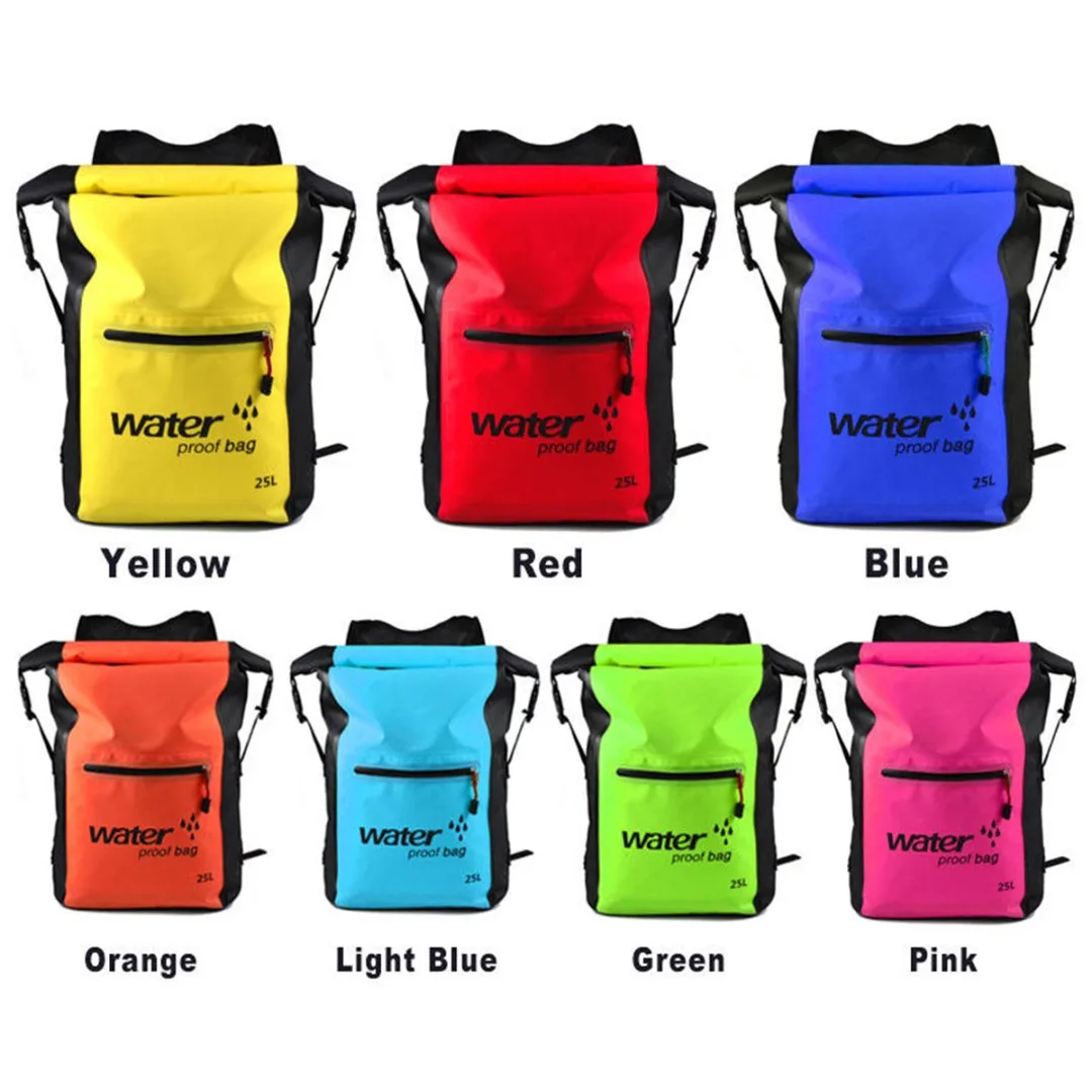 Foldable Waterproof Dry Backpack Outdoor Sport Camping Hiking Rafting Diving  Swimming Fishing Bag Travel Storage Sack