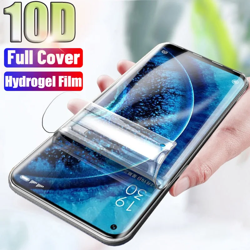 10D Защита экрана для Xiaomi Mi Note 10 Pro 9 Lite 8 не стеклянная Гидрогелевая пленка SE A3 9T