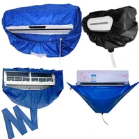 waterproof air conditioner cleaning cover with water pipe air conditioner below 1 5p cleaning dust protection cleaning cover bag