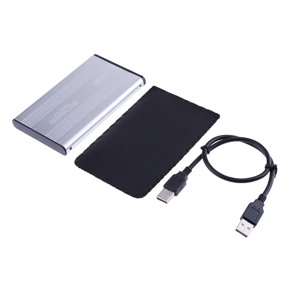 

VKTECH 2.5 inch HDD SSD Case USB 3.0 to SATA Adapter 5 Gbps Mobile External Hard Disk Box 2TB 2.5in USB 3.0 Hard Drive Enclosure