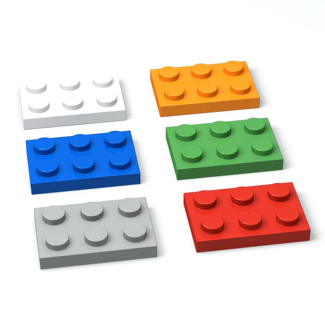 

Конструктор moc детали, пластина 2x3 3021, детская развивающая игрушка для творчества, Детский конструктор «сделай сам», сборные игрушки, 100 шт./л...