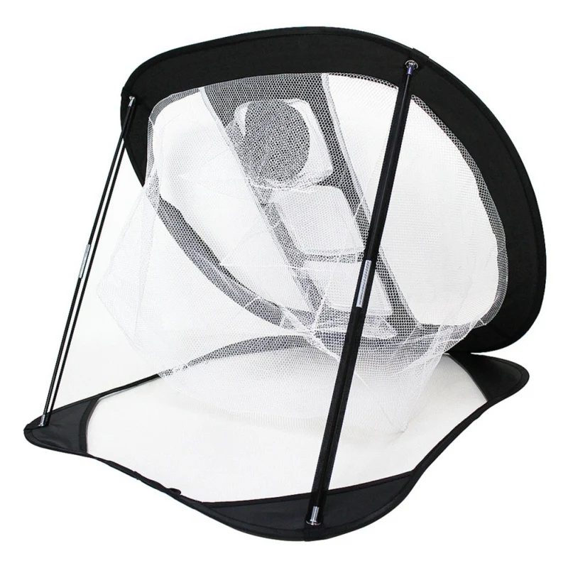 

New Nylon Golf Practice Net Golf Indoor Outdoor Chipping Pitching Cages Portable Golf Practice Training Aids Mats