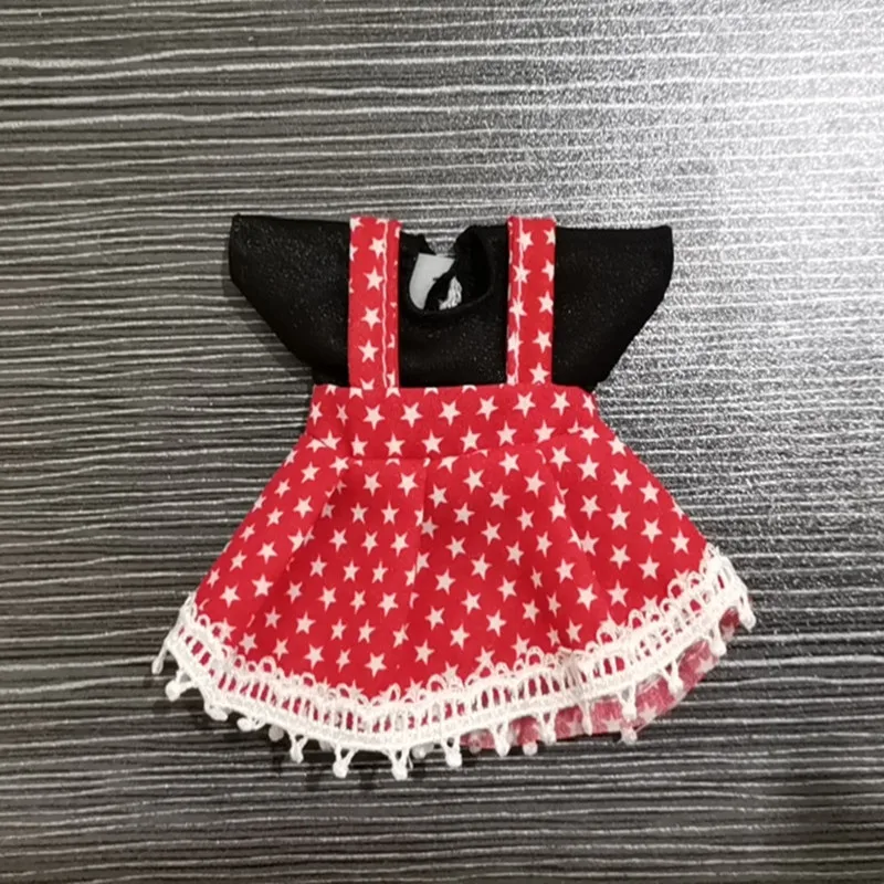 Кукольная одежда подходит для куклы 16 см BJD 1/12 аксессуары кукла модное платье