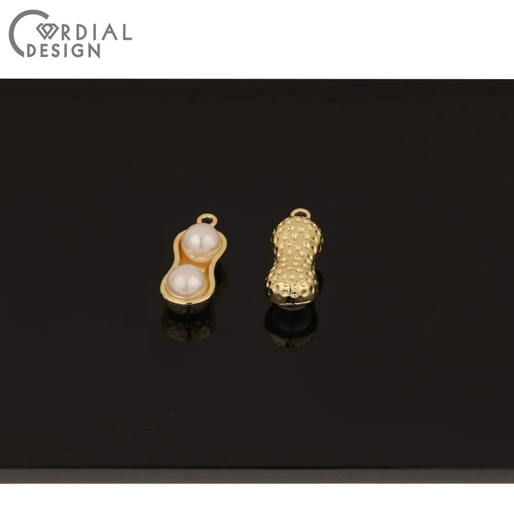 

Cordial Design 100Pcs 8*20MM Jewelry Accessories/Imitation Pearl/Pendants/Peanut Shape/DIY Charms/Jewelry Findings & Components