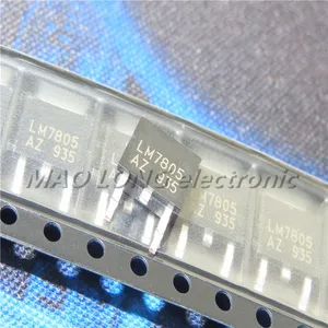 10PCS/LOT LM7805 LM7805AZ TO-252 voltage regulator triode regulator tube New In Stock Original Quality 100%