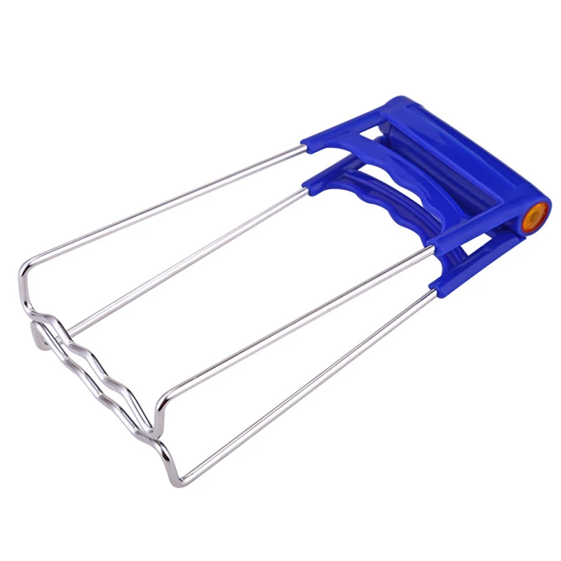 Multifunction Stainless Steel Hot Bowl Clip Pot Dish Holder Steamer Heat Plate Tong Anti-Hot Clamp Gripper for kitchen Tools