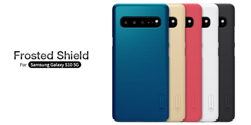 NILLKIN Супер Матовый щит жесткая задняя крышка из ПК чехол для samsung Galasy S10 5G/Galaxy S10/S10+/S9/S9+/S8/S8+ чехол для телефона