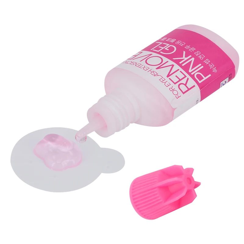 Средство для снятия макияжа небесно розового цвета 15 г|Клей ресниц| |