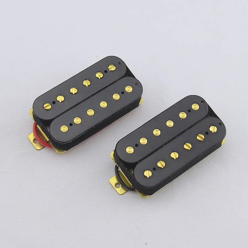 Оригинальная электрогитара Epi Alnico Humbucker 1 комплект золотистые и черные Пикапы |