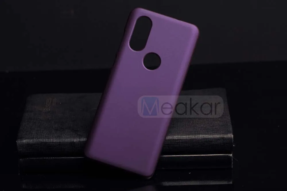 Матовая Пластик Coque 5.86For мото один чехол для Motorola Moto один P30 P40 видение Мощность играть Примечание телефона чехол-лента на заднюю панель