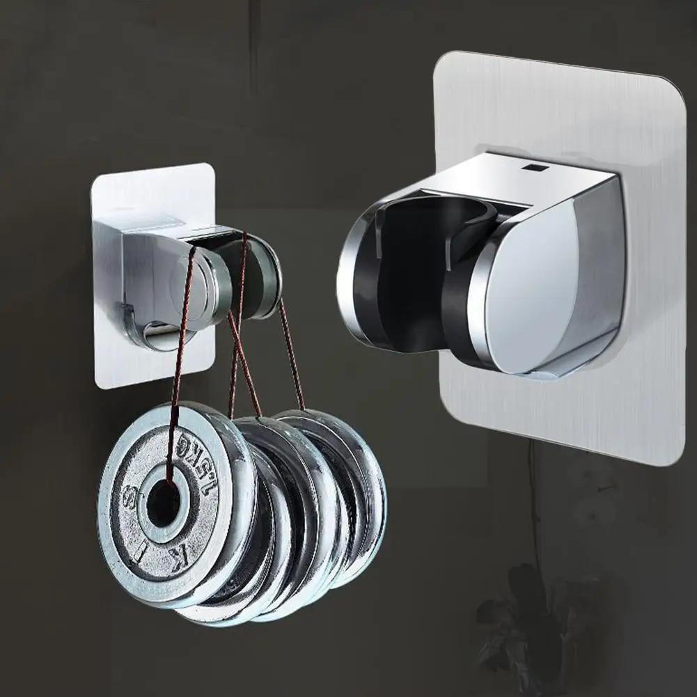 

Strong Suction Shower Head Holder Adjustable Self-adhesive Wall Shower Handheld Bathroom Bracket Held Holder Hand Mounted O9X3
