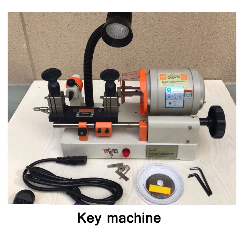 

218G Desktop Key Machine Double-Sided Clamping And Horizontal Manual Feed Key Machine Clamped And Folded With Key Tool 220~240V