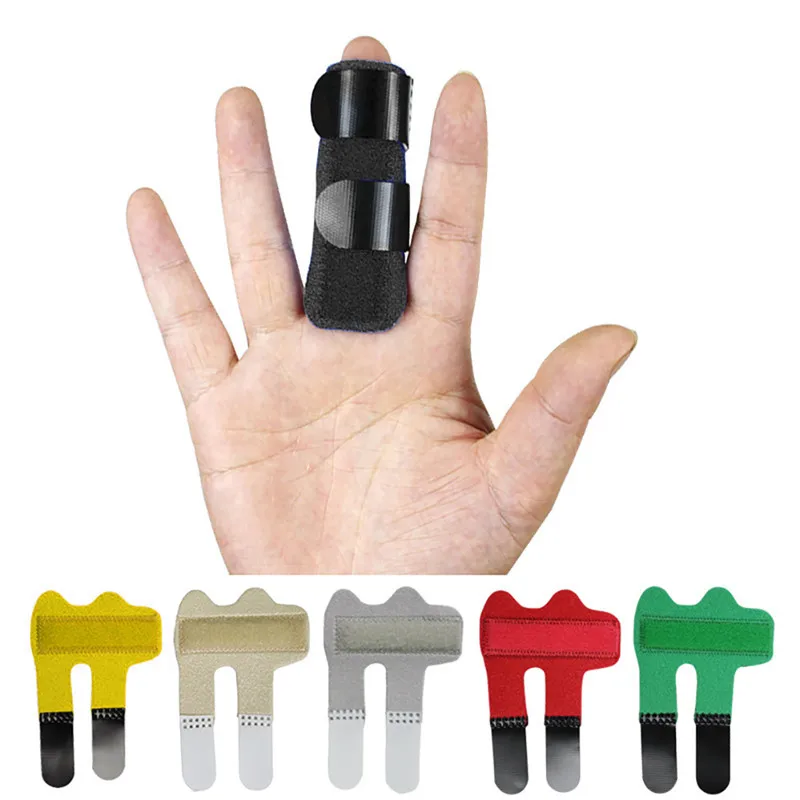 Pain Relief Trigger Finger Fixing Splint Straighten Brace Adjustable Sprain Dislocation Fracture Corrector Support | Красота и