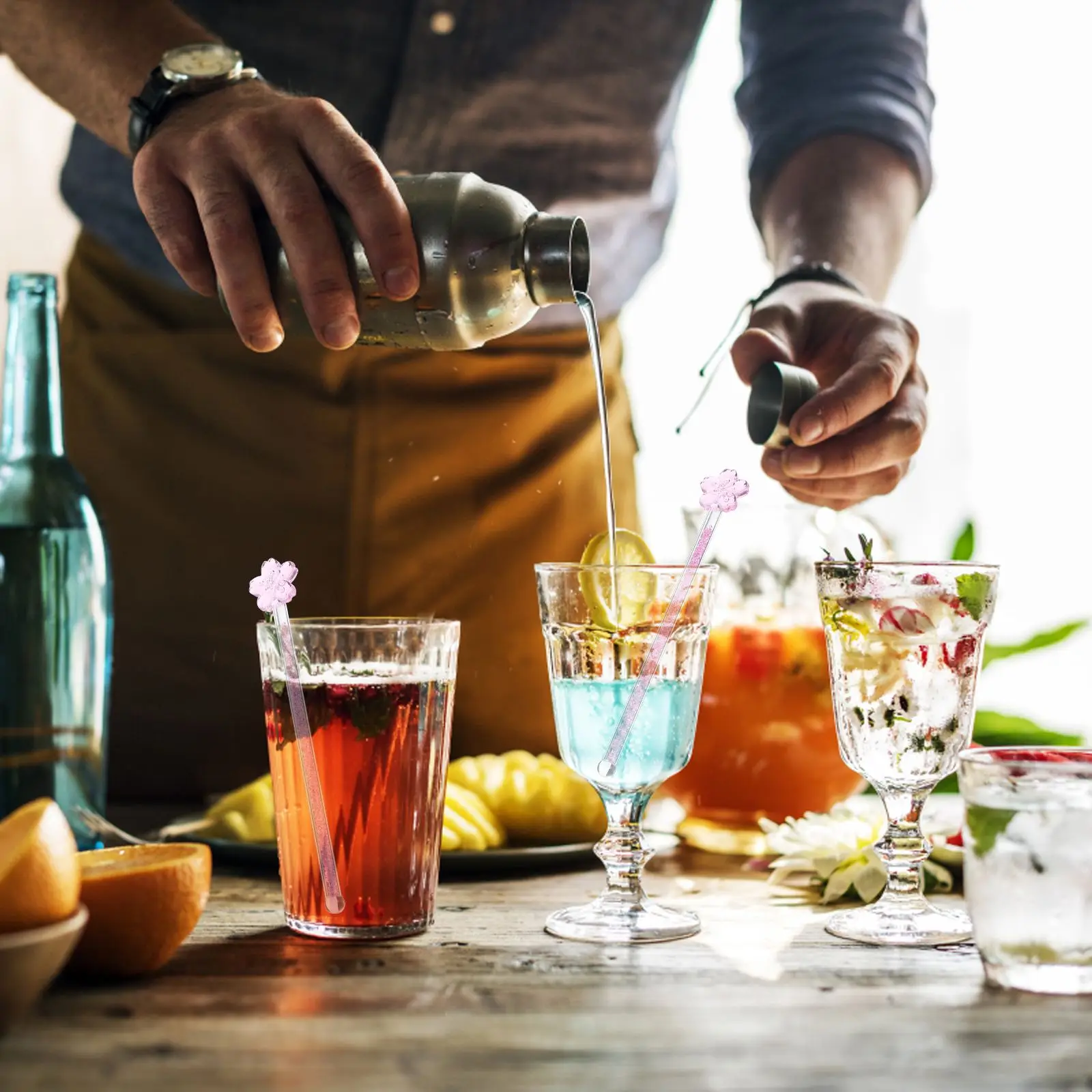 Стеклянный молочный мудлер для напитков Мешалка Для нагревания палочка