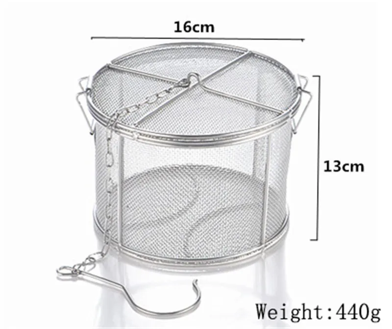 Мешок для приправ из нержавеющей стали соус суп вкус коробка специй корзина