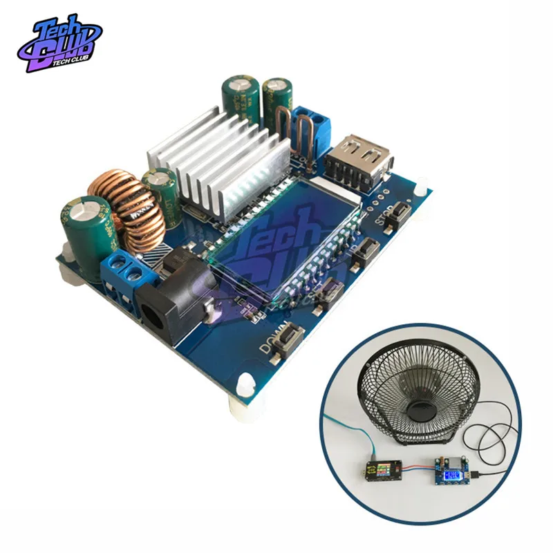 Высокоточный Модуль повышения напряжения постоянного тока 12 В 9 в 24 Регулируемый