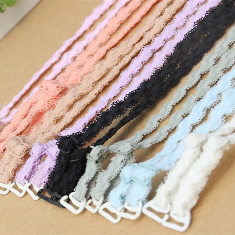 2 пары женский кружевной бюстгальтер сексуальный декоративный плечевой ремень