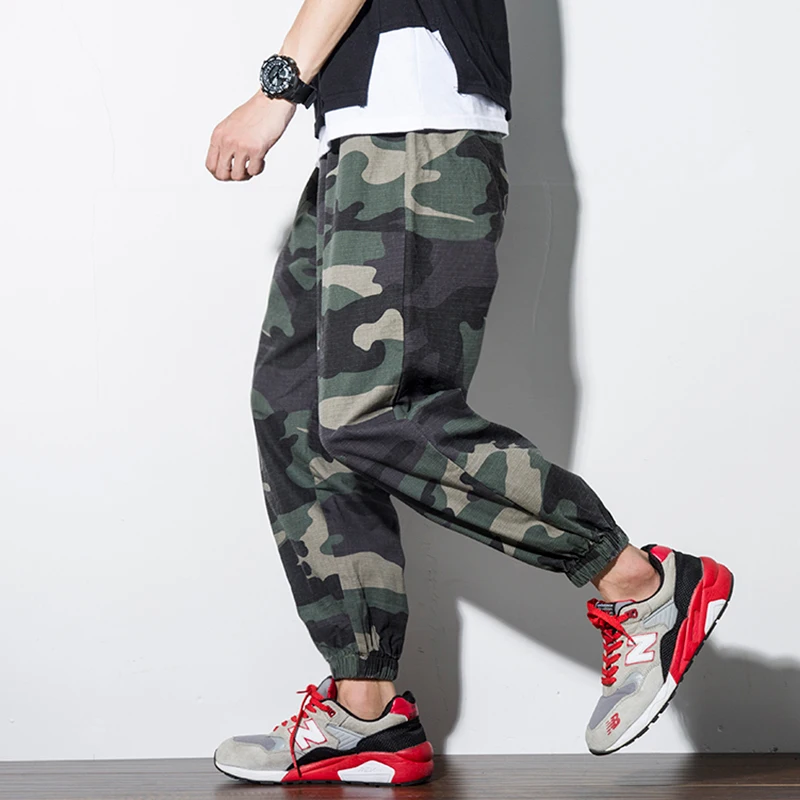 Новинка мужские камуфляжные спортивные штаны для фитнеса бегунов 2019 осенние