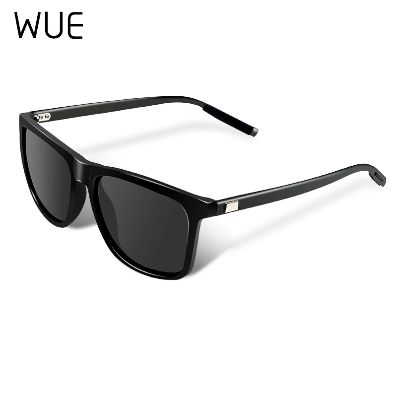 Мужские поляризованные солнцезащитные очки WUE из алюминиево-магниевого сплава