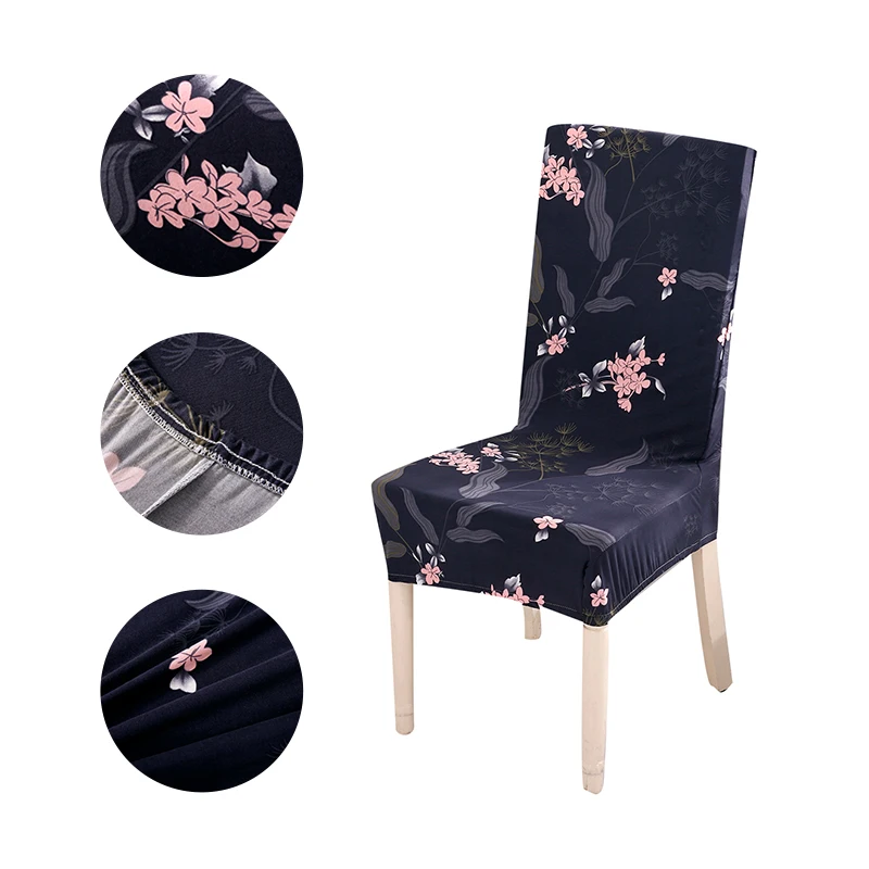 чехлы на стулья столовая эластичный стрейч Чехол для стула анти грязный