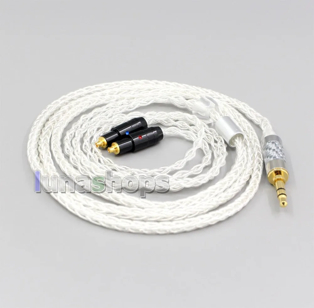 8-жильный посеребренный кабель для наушников LN006571 2 5 мм 4 XLR 3 OCC Для Shure SRH1540 SRH1840 SRH1440