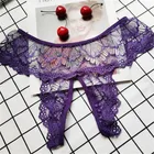 Экзотическое нижнее белье с открытой промежностью женские порно сексуальные трусики 5XL женское нижнее белье с кружевом интимные эротические костюмы