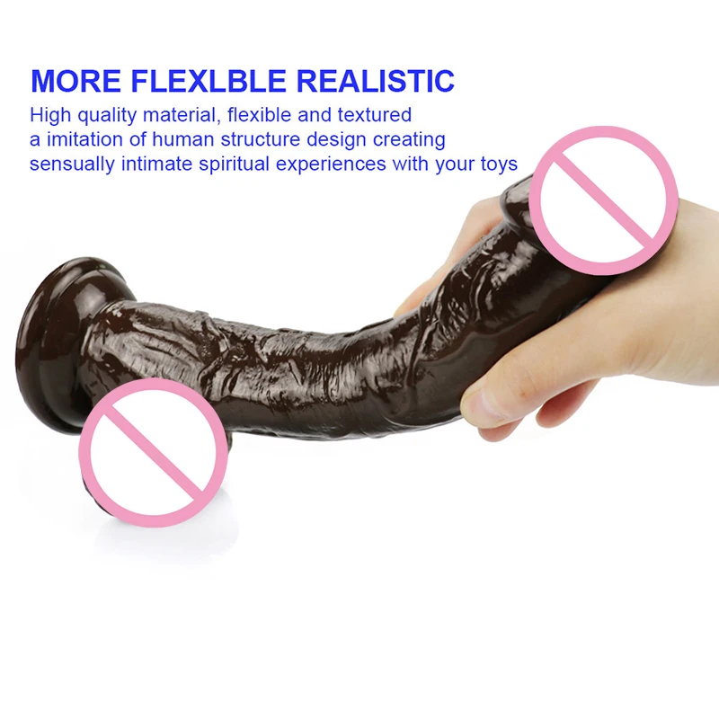 10-дюймовая модель женского силиконового пениса с присоской секс-игрушки Lesbain для