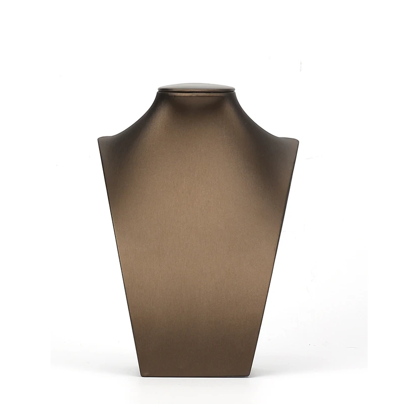 

Новое Темно-коричневое кожаное высококачественное ожерелье с портретами ювелирных изделий, длинная цепь, витрина, витрина, три, четыре моде...