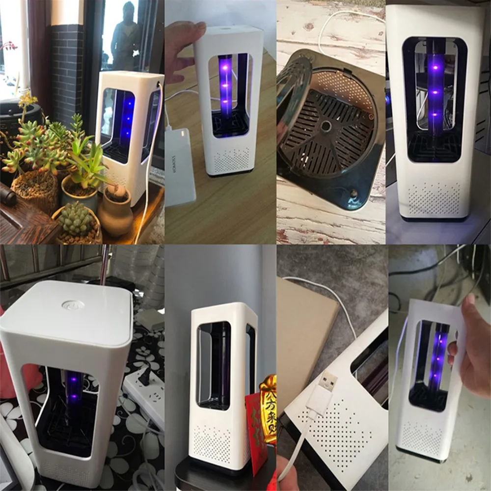 

LED Mosquito Killer Lamp Anti Mosquito Trap Lamp Mata Bug Zapper USB Pest Electric Insect Repellent Repeller Light Muggen Killer