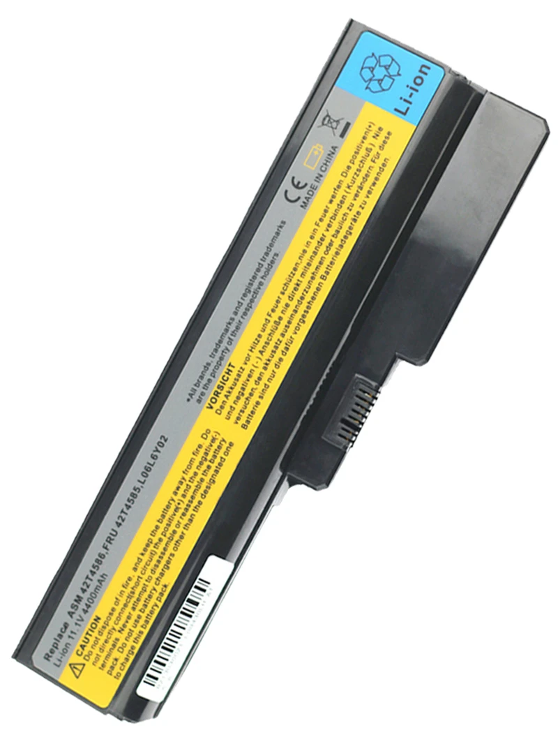 Аккумулятор для ноутбука Lenovo B460 G530 G455 V460 G455A G555 G360 G430 G360 B460E L08L6Y02, 9 ячеек/6 ячеек, 6600 мАч/4400 мАч