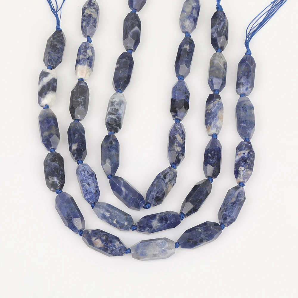 

Approx 12pcs/strand,Oval Shape Natural Sodalite Stone Nugget Beads Strand,Raw Ocean Agates Jaseprs Chunky Beads Pendant Making