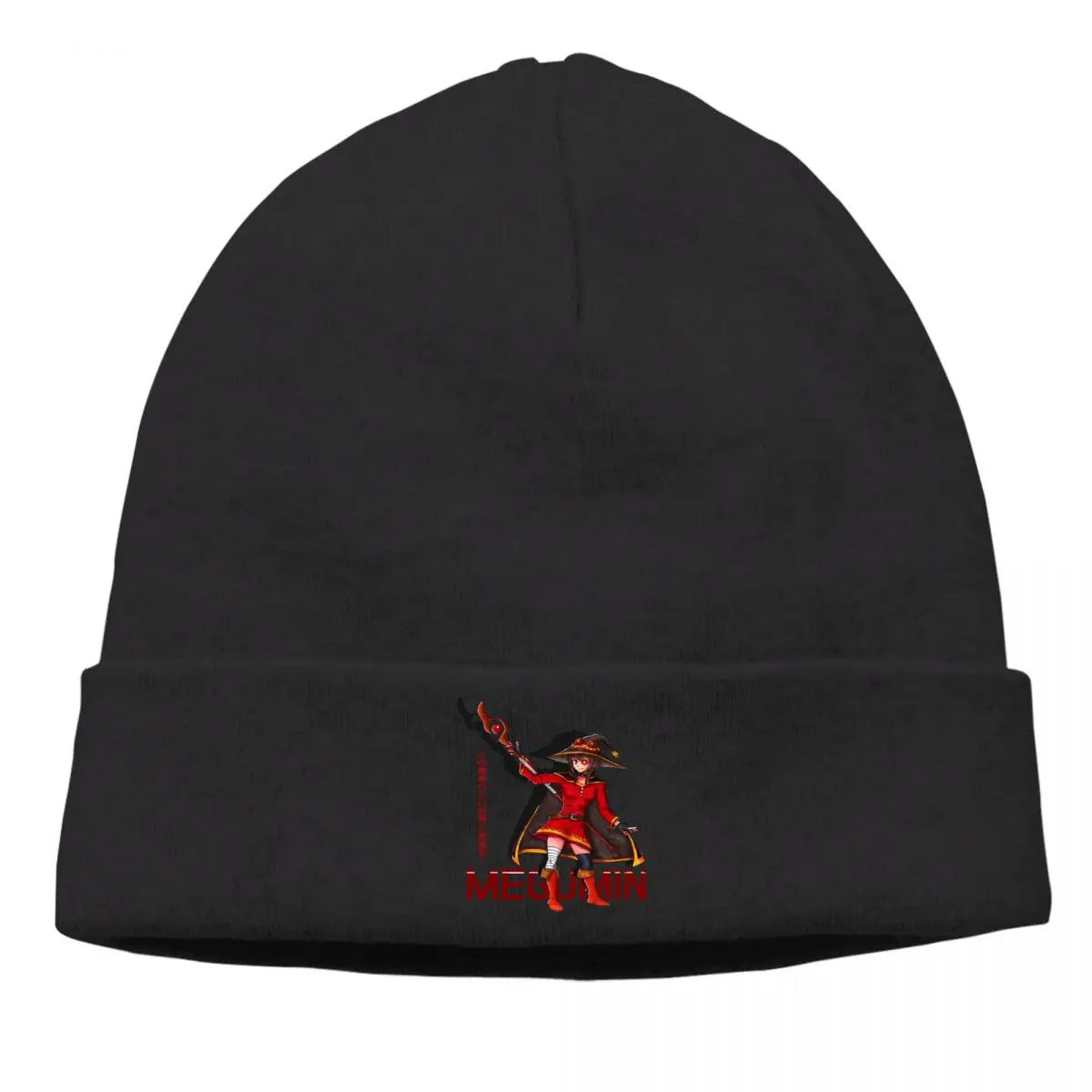 

God's Blessing On This Wonderful World Satou Kazuma Funny Novel Beanies Megumin Knitting Bonnet Hats Men Women's Unisex Cap