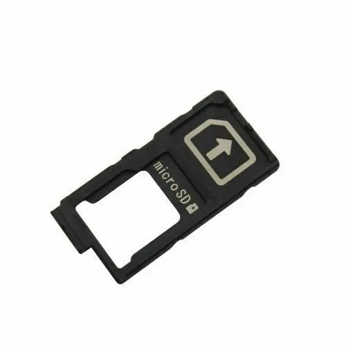 

Black Sim Card & Micro SD Card Memory Card Holder Tray For Sony Xperia Z3 Z4 Z5 Black