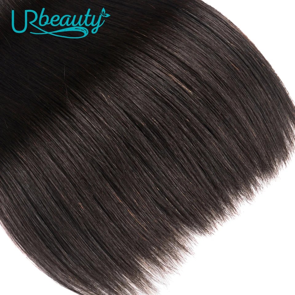 50 г/шт. прямые пучки человеческих волос UR beauty завитые здоровые волосы натуральный