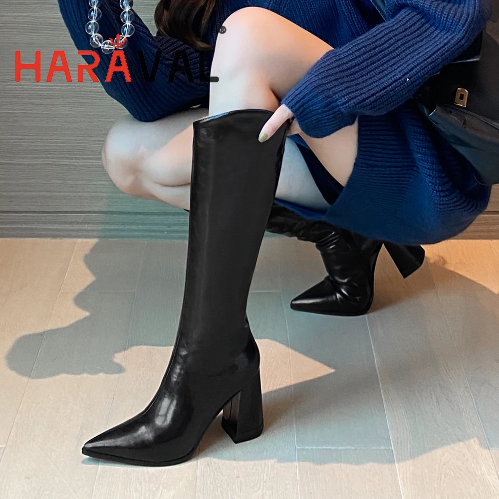 

Женские сапоги harсельскохозяйственные, на высоком каблуке, с острым носком, элегантные, белые, на осень/зиму, 554l