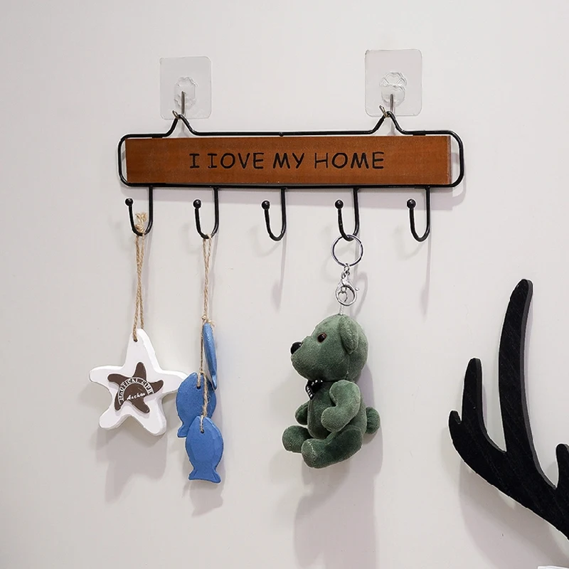 Современный стиль Silplicity деревянный настенный стеллаж крючок для хранения шляп