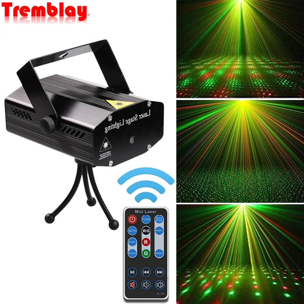 Светодиодный лазерный прожектор для дискотеки 5 Вт 110-220 В | Освещение