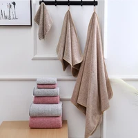 70x140cm bamboo charcoal coral velvet bath towel adult soft absorbent microfiber bamboo fabric towel bathroom bath towel sets