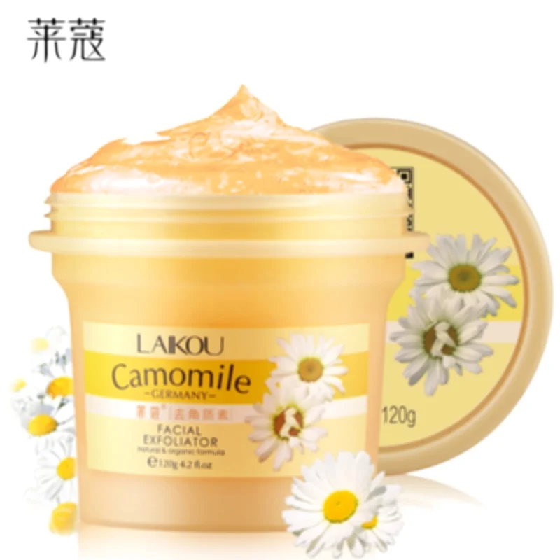 

Facial Scrub exfoliating Gel 120g stand source facial gentle cleansing pores female container Canned