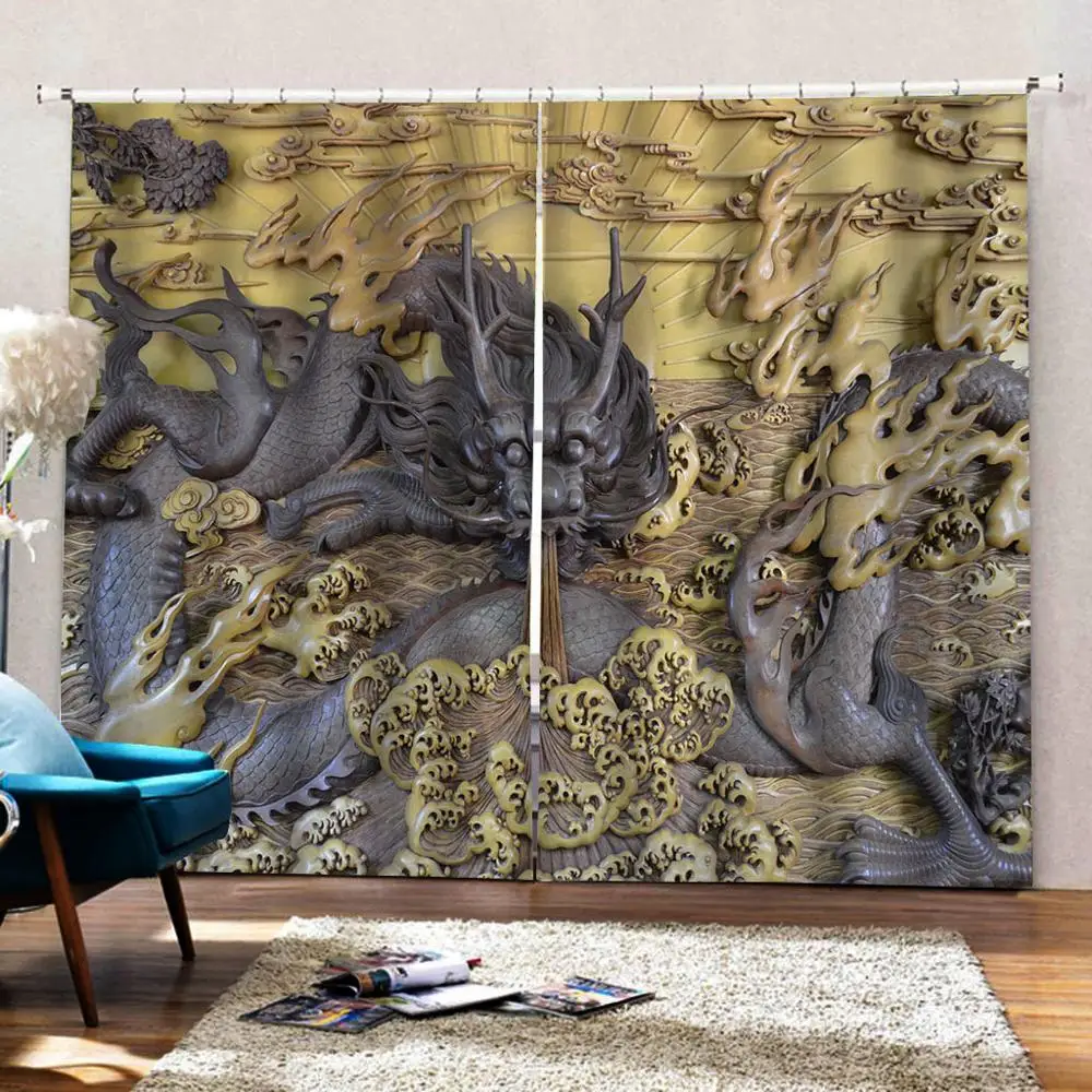 ?? 3D窓カーテンドア装飾アートデザインのリビングルームの寝室のブラインドカーテンカスタムメイド