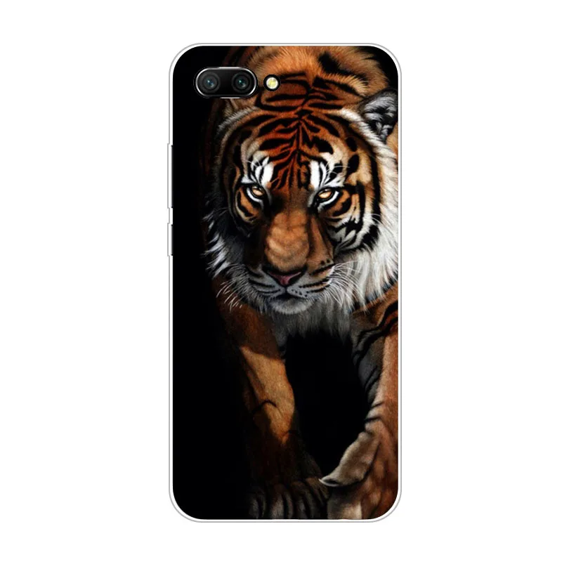 Huawei honor 10 lite Case Silicon Fierce animals Painting Soft TPU Back Cover for view 10i Phone bags |